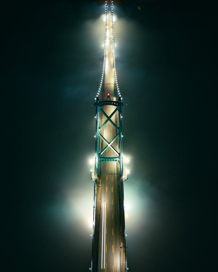 Aerial, vertical