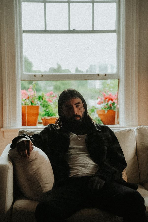 By the window